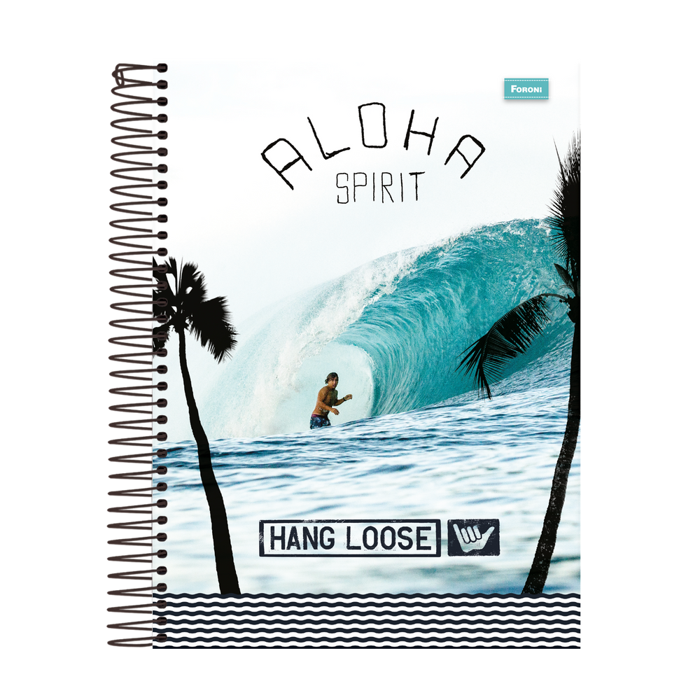 Caderno Universitário Capa Dura Foroni 10 Matérias - Notebook (1000x1000), Png Download