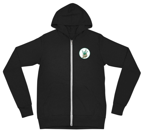 Hang Loose Zip Hoodie - Black Fge Hoodie (600x600), Png Download