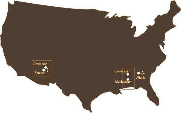 Golf Holidays & Golfing Breaks United States Of America - Tulsa Oklahoma On A Map (604x376), Png Download