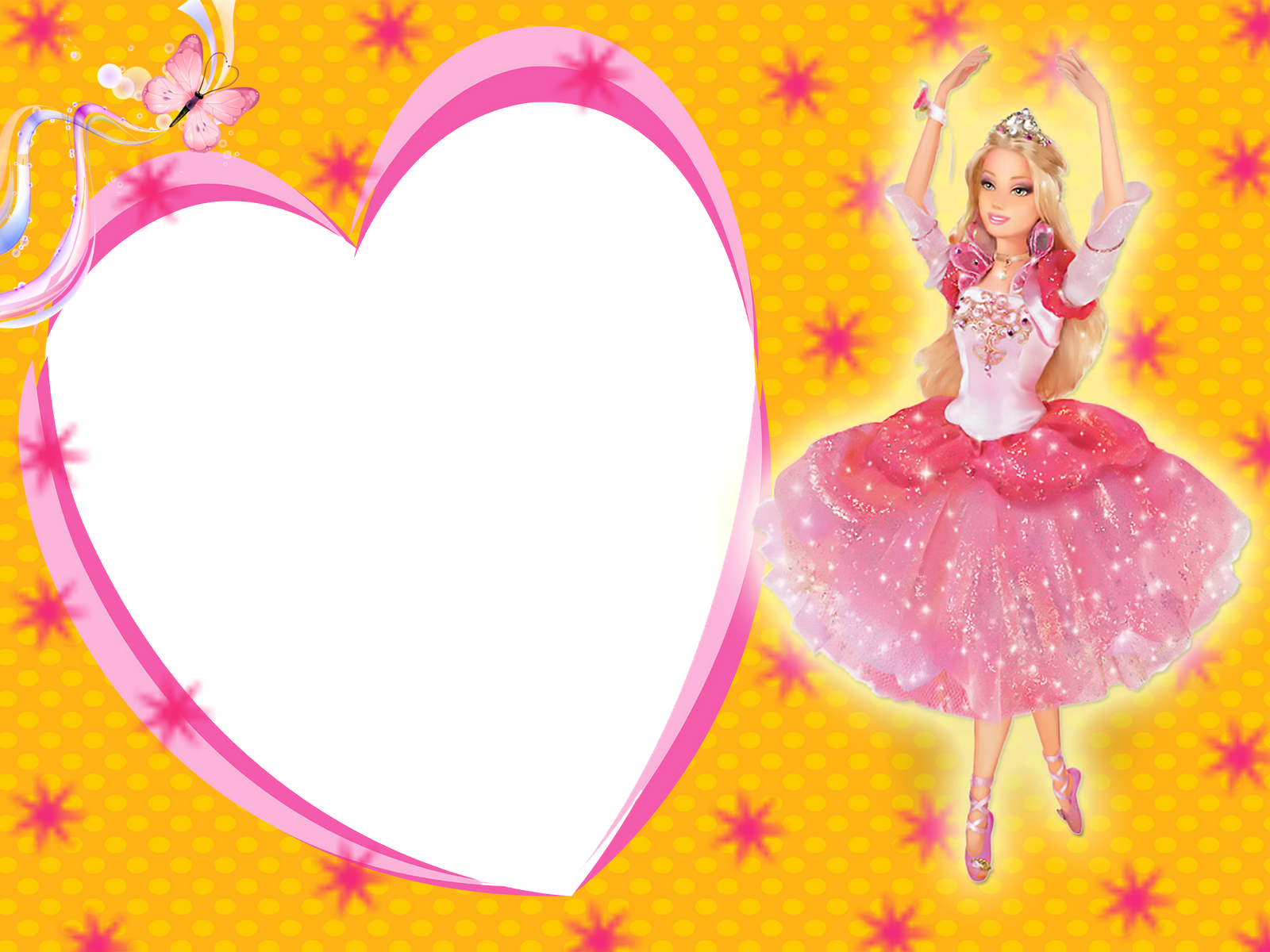 Hola Amigos Estoy Subiendo Nuevamente Estos Marcos - Barbie '12 Dancing Princesses' Hanging Decorations (1600x1200), Png Download
