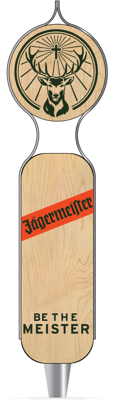 Jager Taps - 1-01 (1000x1500), Png Download