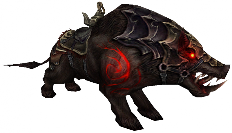 Wild Battle Boar - Battle Boar Mount (800x459), Png Download