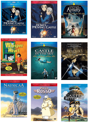 Family Movie Night Anime - Disney Whisper Of The Heart Dvd (436x544), Png Download