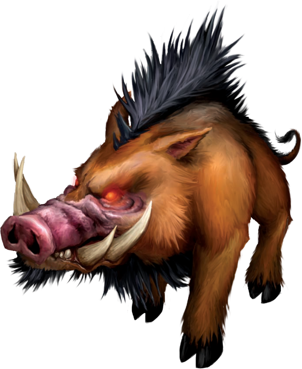 Pathfinder Dire Boar (1200x1464), Png Download