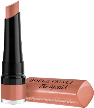 Maca'brown - Bourjois Rouge Velvet Lipstick 2.4g Hey Nude 01 (350x350), Png Download
