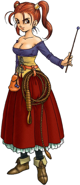 Http - //i - Imgur - Com/zs0bipq - Dragon Quest 8 Girl (300x619), Png Download