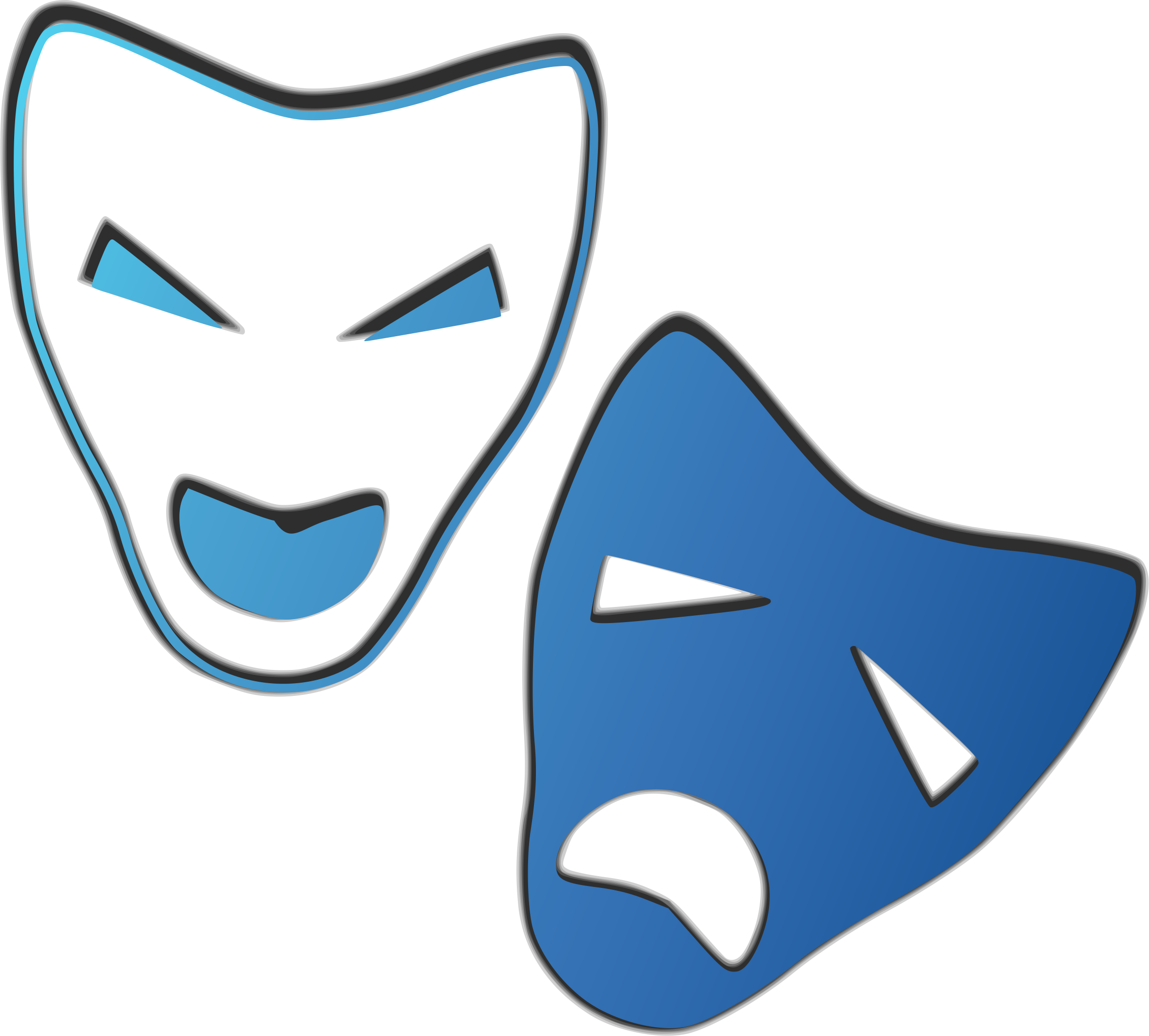 The Musk By @ilnanny, The Mask Of Comedy And The Mask - Musk Png (2352x2120), Png Download