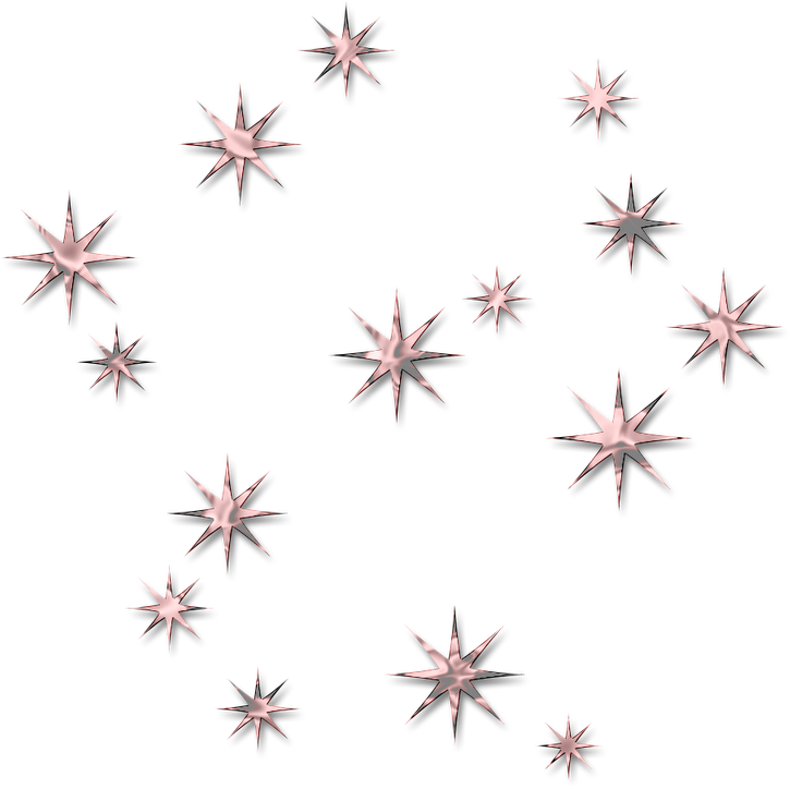 Cristales En Formas Perlas Y Estrellitas En Png Scrap - Estrellitas Brillantes En Png (800x800), Png Download