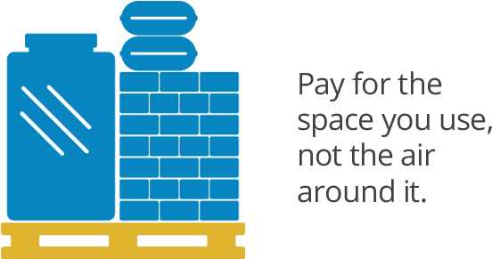 Logistics Warehousing - Icon Pallet (670x380), Png Download