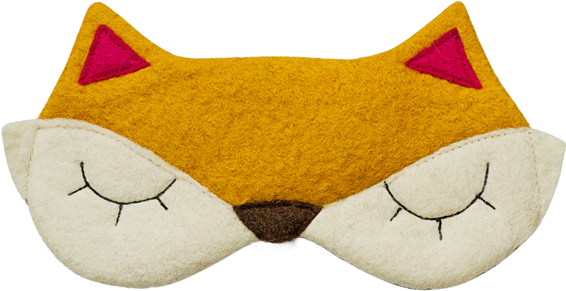Fox Face Blanket - Blindfold (1000x667), Png Download