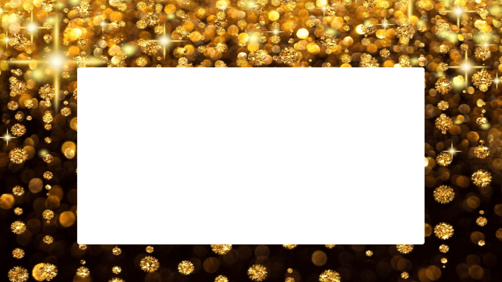Moldura Ouro-1 Foto Rectangular - Best Background Wall Glitter (1600x900), Png Download