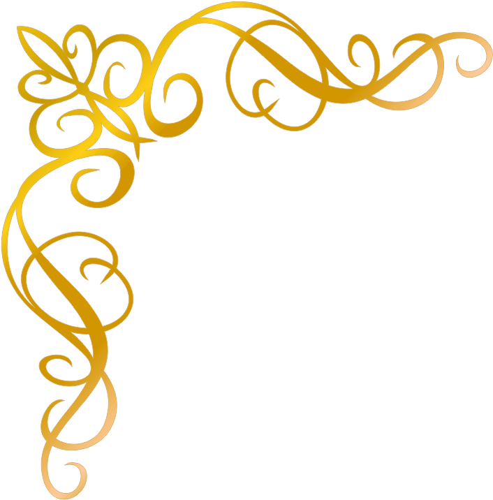 Blog Do Hilton - Arabesco Dourado Para Convite Png (714x726), Png Download