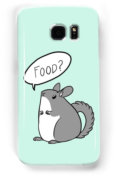 Hungry Chinchilla Phone Case It's So Creative - Hungry Chinchilla (500x700), Png Download