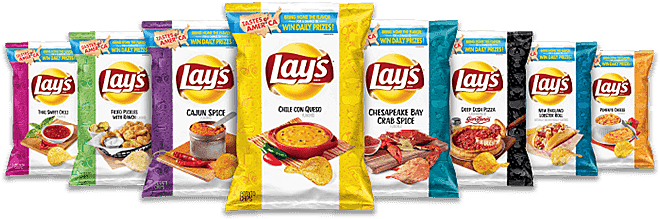 Lay's 'tastes Of America' Potato Chips Includes 8 New - Lays Fried Pickles With Ranch (660x219), Png Download
