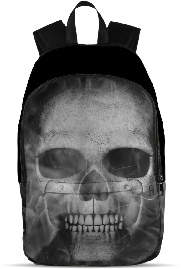 All Over Smoke Skull Backpack - Monster Hunter By Kit Cox 9781909984943 (paperback) (1060x1060), Png Download