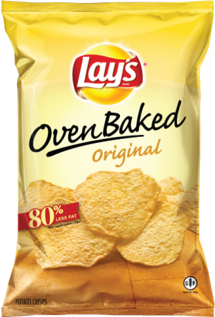 Oven Baked Lays Chips (334x483), Png Download