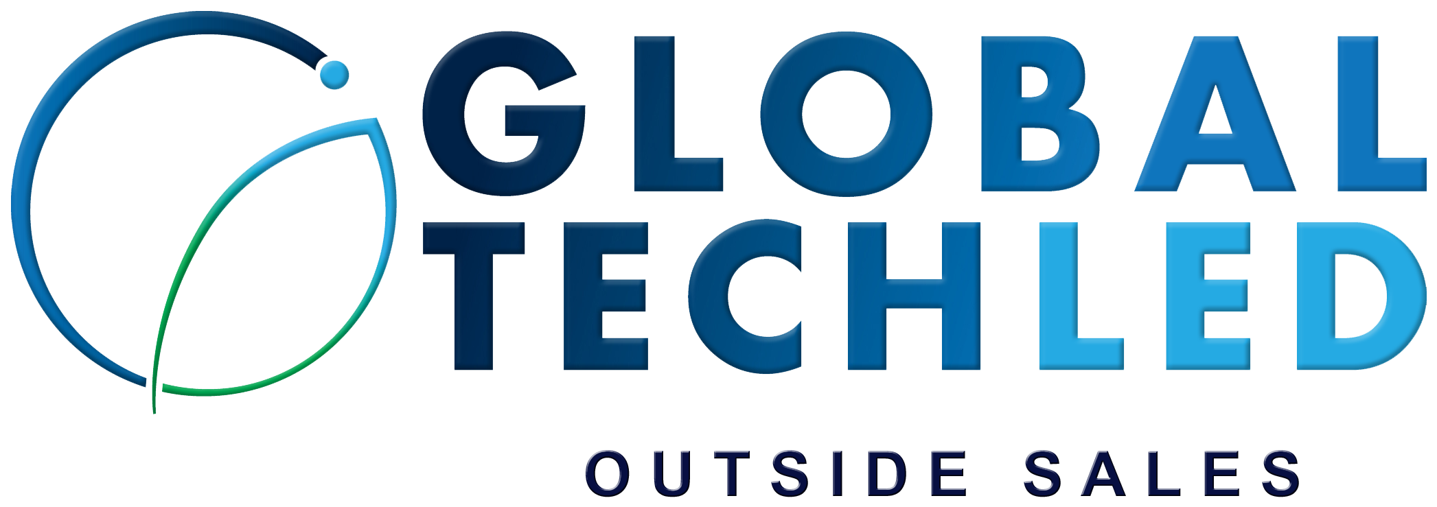 Global Tech Led Logo Outside Sales - Global Tech Led (2100x750), Png Download