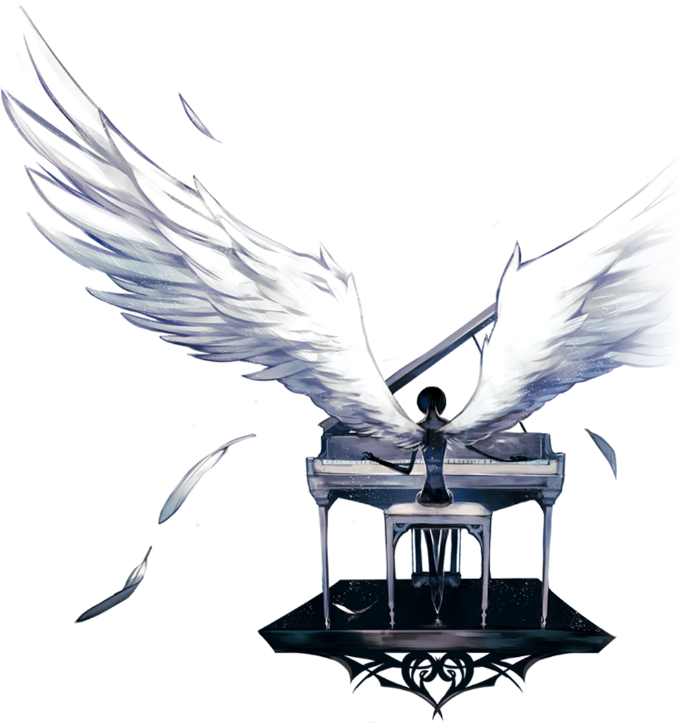 About Pic - Deemo Wings Of Piano (985x1049), Png Download
