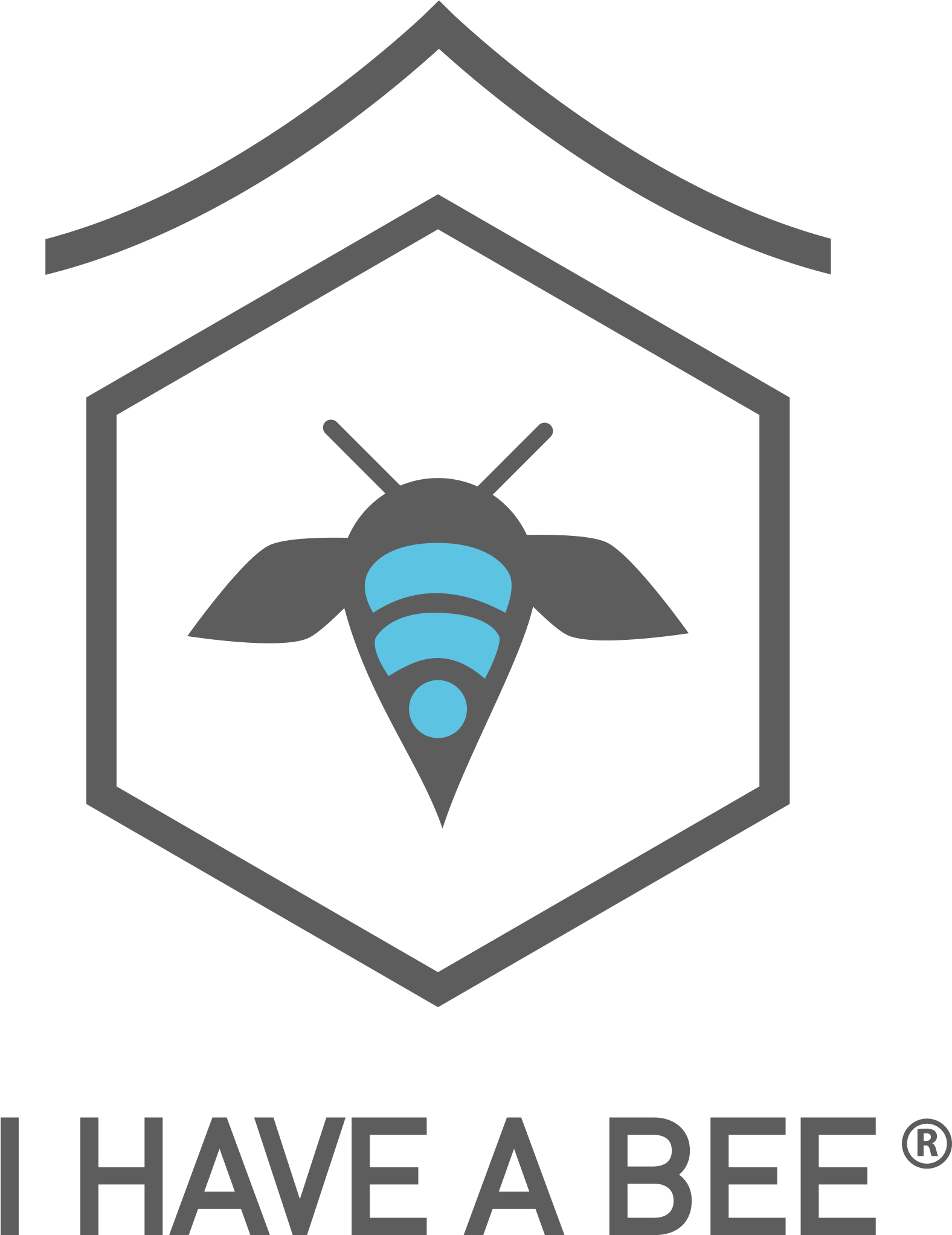 I Have A Bee Logo - Logo Design Transparent (2480x2228), Png Download
