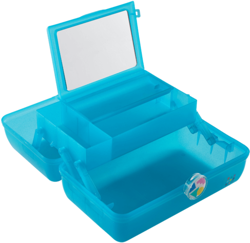 On The Go Girl™ Jelly Sparkle Blue (1000x500), Png Download