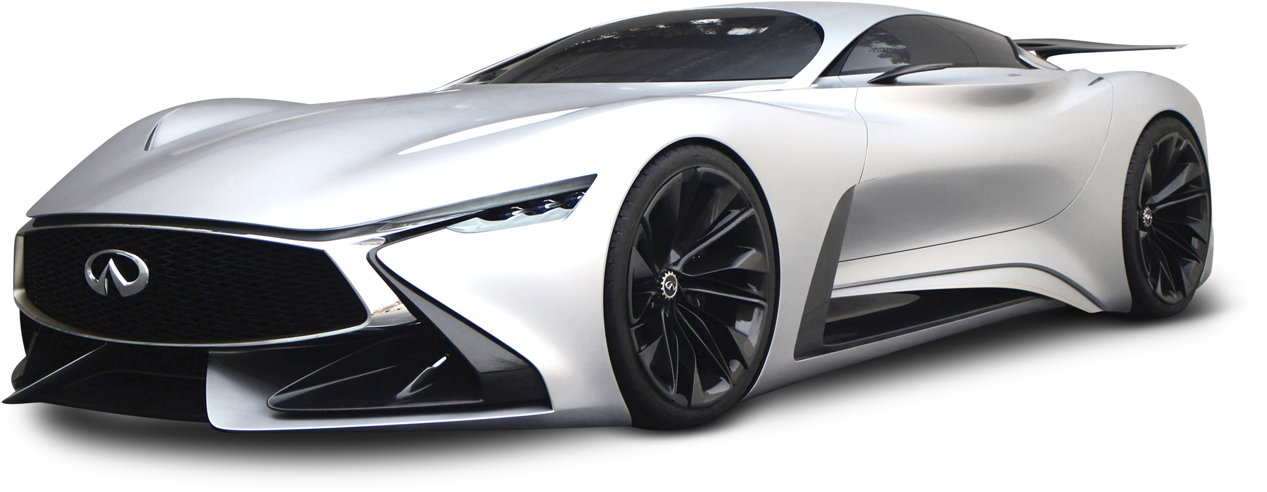 White Infiniti Vision Gt Car Png Image - Infiniti Vision Gt (2560x1034), Png Download