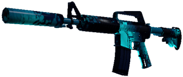M4a1-s - Icarus Fell - M4a1 S Briefing Minimal Wear (360x360), Png Download