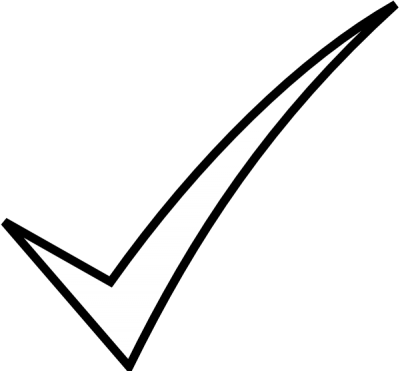 Check Mark Transparent Yellow Checkmark Clip Art At - Colouring Image Of Tick (400x371), Png Download