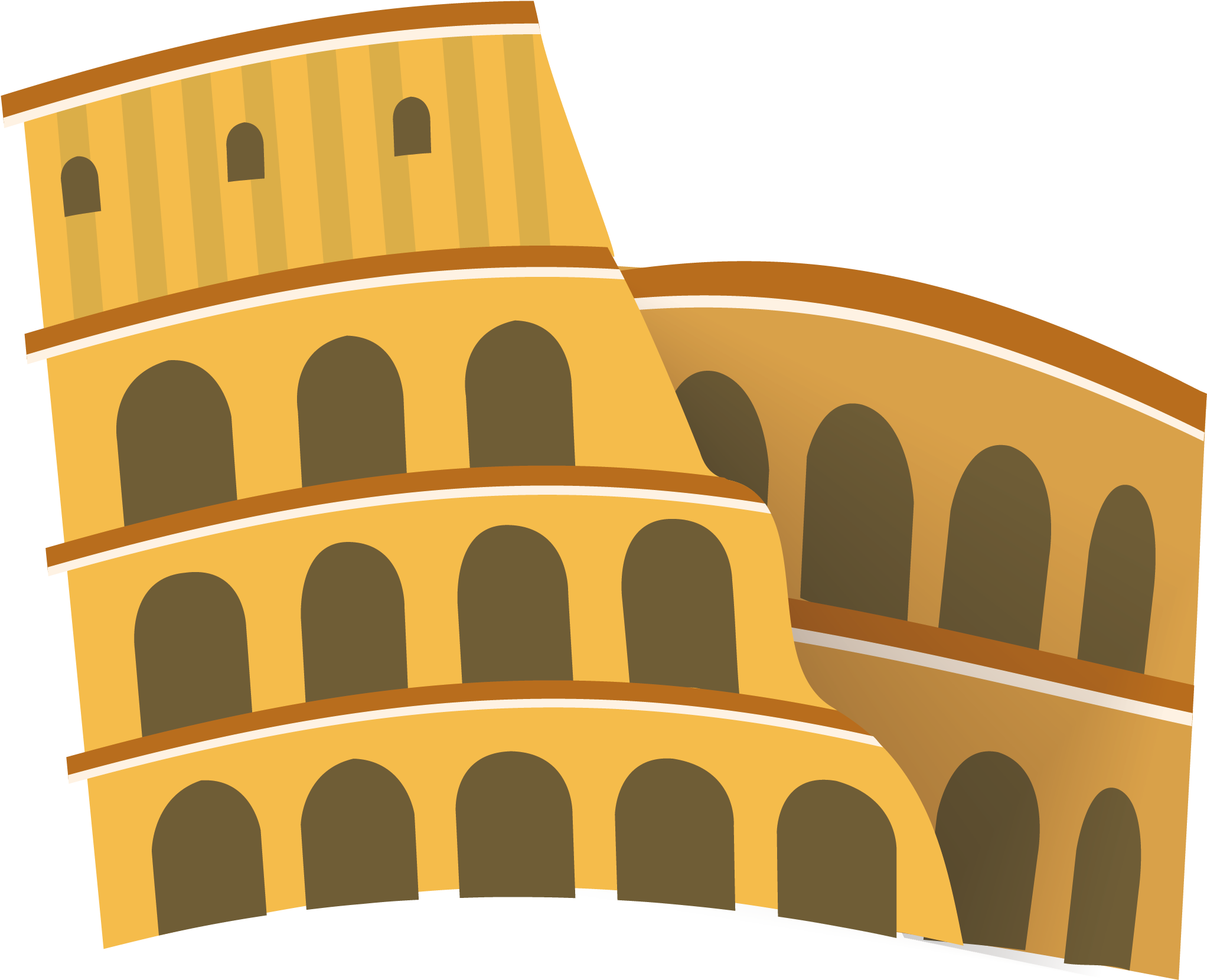Png Library Stock Arch Vector Roman Architecture - Sticker (2480x2209), Png Download