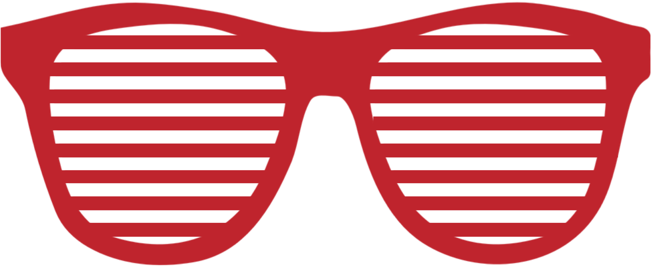 Click The Following Links To Print The 4th Of July - Shutter Shades Clipart (2431x1302), Png Download