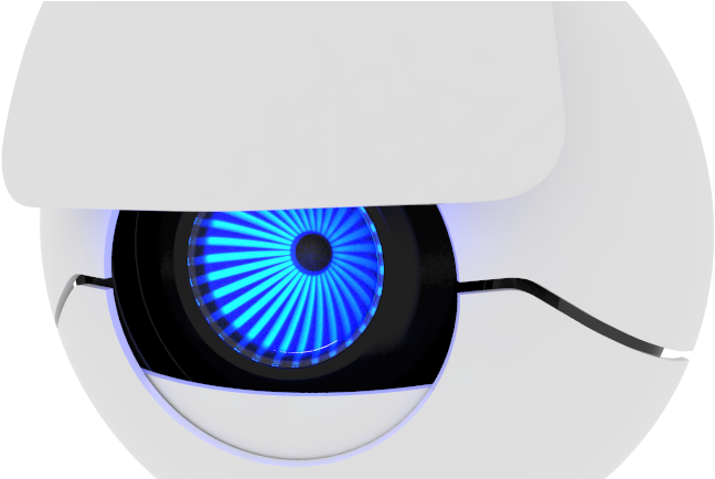 N J1rlxon4r - Portal 2 Atlas Eye (800x433), Png Download