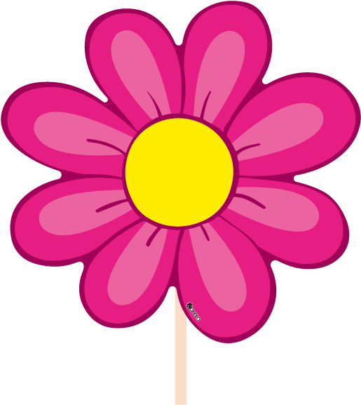 Photocall Gift Party Accesories Flowers-photobooth - Drawing (600x600), Png Download