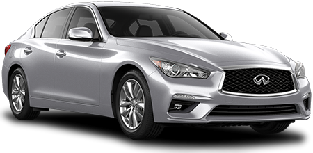 2018 Infiniti Q60 - Bmw 4 Series 2018 White (450x220), Png Download