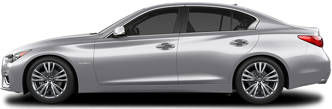 Luxe 2018 Infiniti Q50 Hybrid Sedan Luxe - 2018 Infiniti Q50 Awd (667x220), Png Download