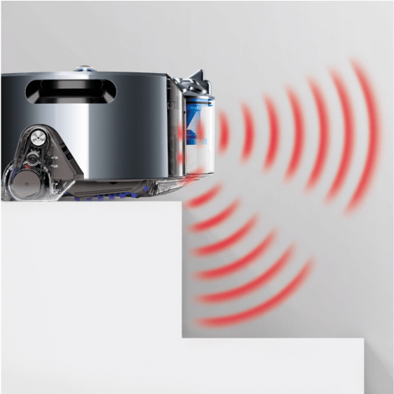 Robot Odkurzacz Dyson 360 Eye Wifi Nowość 2017 - Dyson 360 Eye - Robotic Vacuum - Bagless - Blue/nickel (750x560), Png Download