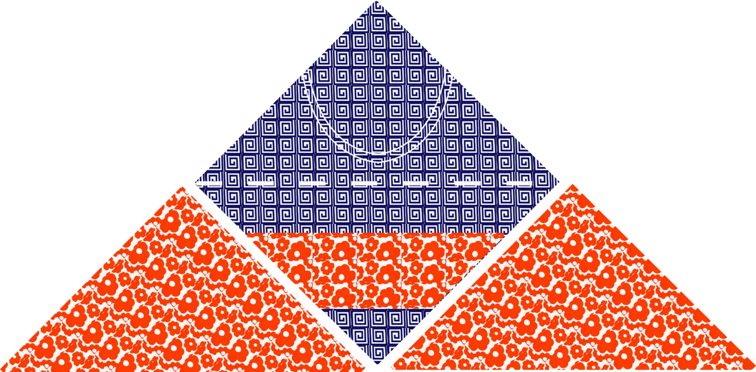 Fabrics - Triangle (1500x739), Png Download