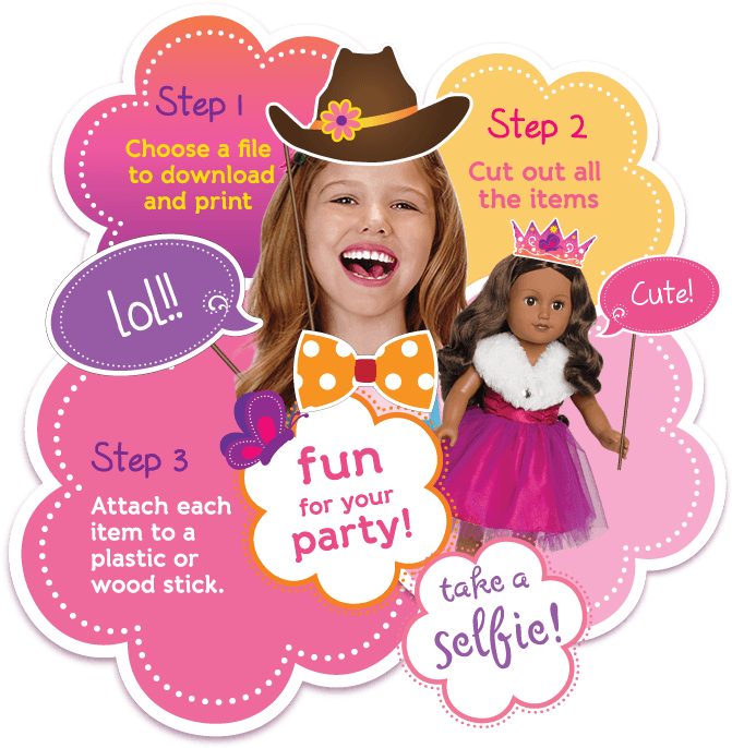 Download Create Your Own Photo Booth Props Costume Hat Full Size PNG Image PNGkit