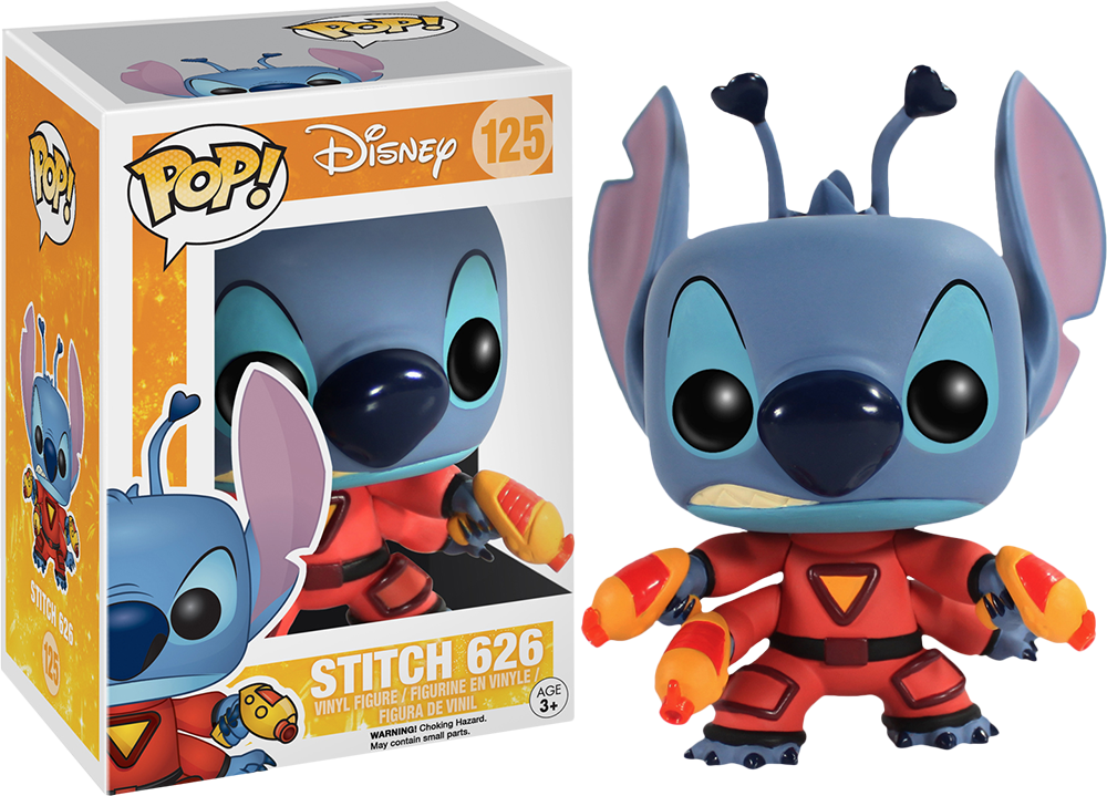Stitch 626 Alien - Stitch 626 Funko Pop (1000x719), Png Download