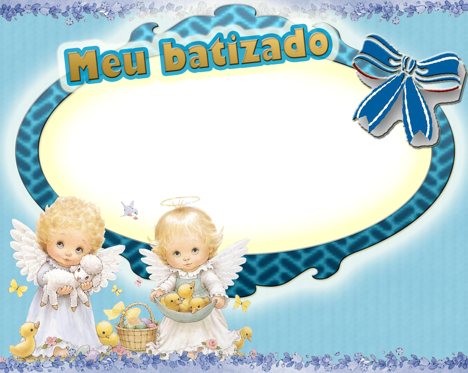 Lindas Molduras De Batizado Para Meninos E Meninas - Photography (1600x1276), Png Download