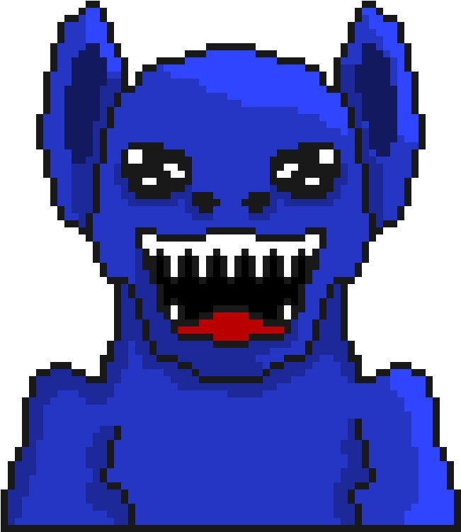 Demonic Stich - Luxor Pokemon (650x760), Png Download