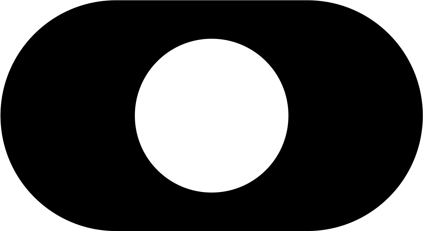 Toggle Indeterminate Icon - Whole Note Music Symbol (1600x1600), Png Download