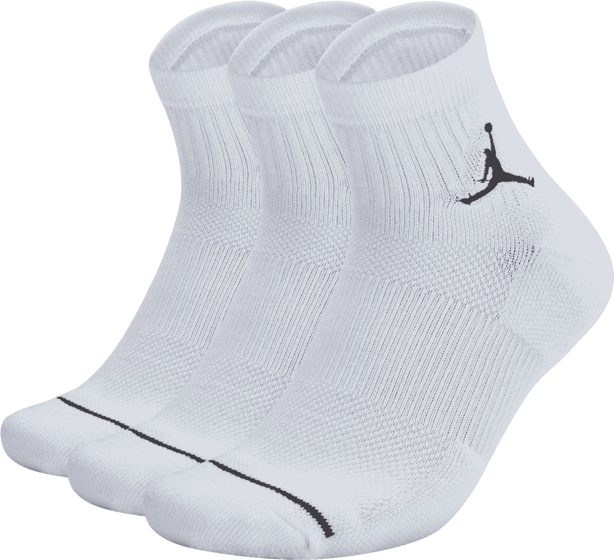 Air Jordan Jumpman High-intensity Quarter Sock - Air Jordan (2000x2000), Png Download