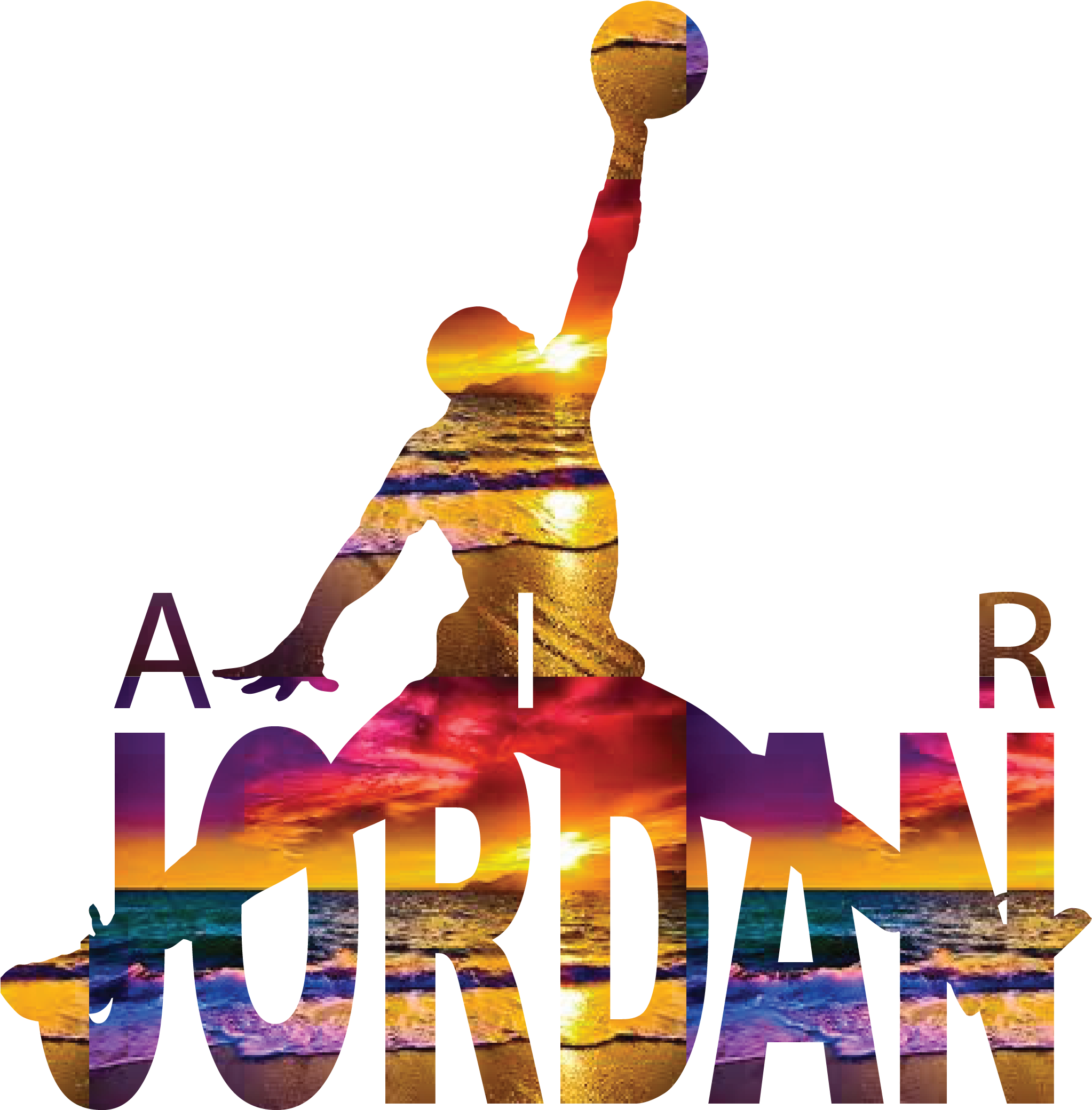 Jordan Jumpman Air T-shirts - Bmariescreations Reserved Listing For Lilkib09 , Football (2087x2159), Png Download