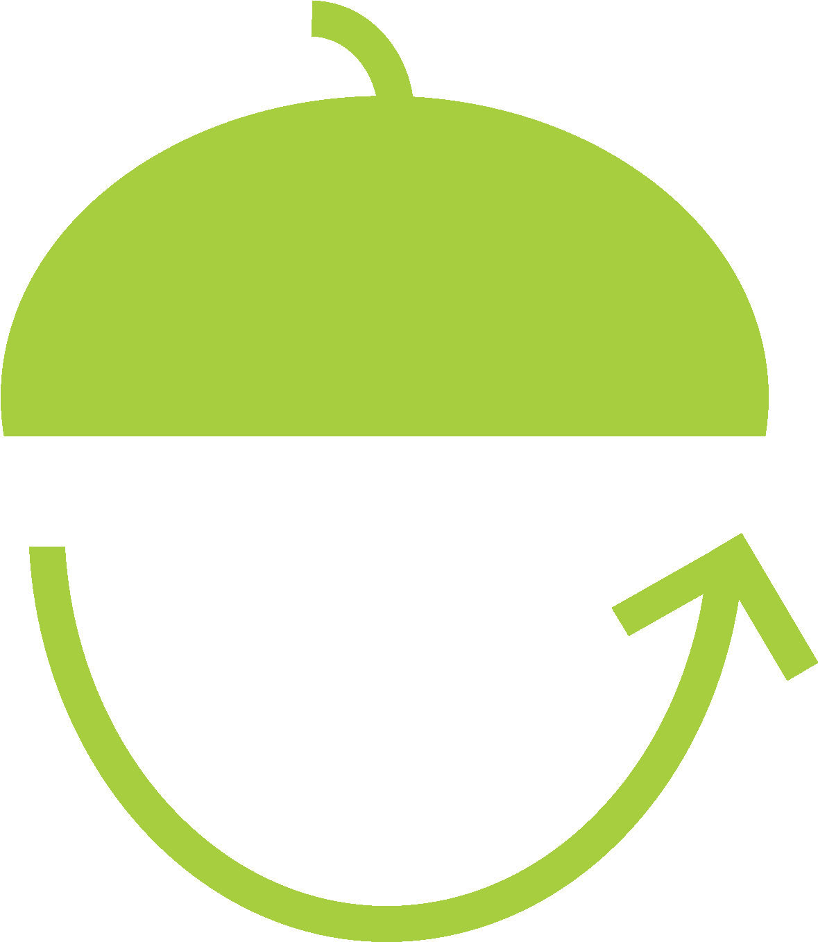 Acorn Arrow Acorn Arrow Acorn Arrow (1500x1500), Png Download