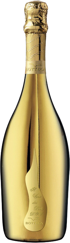 Download Bottega Gold Prosecco Gold Wine Bottle Png Full Size Png Image Pngkit