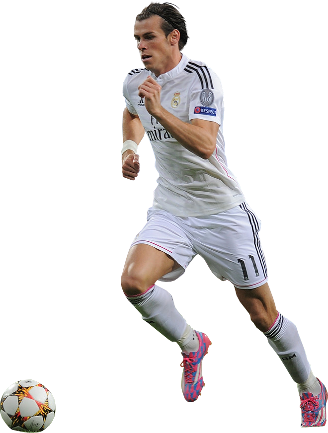 Gareth Bale Render - Soccer Player (660x872), Png Download