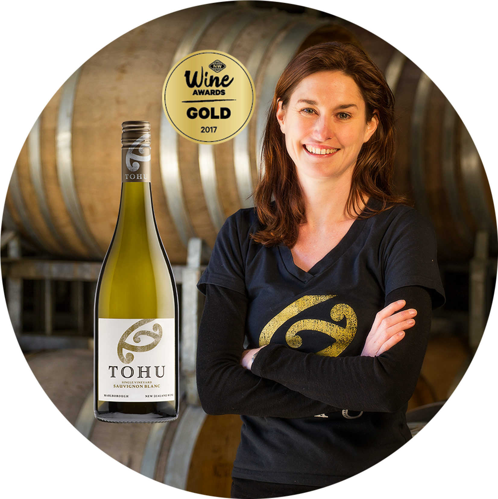 Tohu Marlborough Sauvignon Blanc 2017 Wins Gold At (1794x1795), Png Download