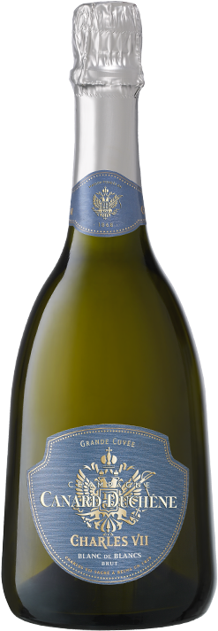 Charles Vii Blanc De Blancs Is A Refreshingly Elegant - Canard-duchene Charles Vii Rose (75cl) (246x800), Png Download
