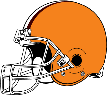 Cleveland Browns - Cleveland Browns Helmet Vector (466x411), Png Download