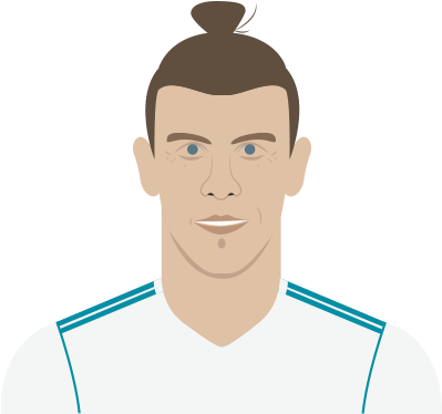 Illustration Of Gareth Bale - Illustration (398x398), Png Download