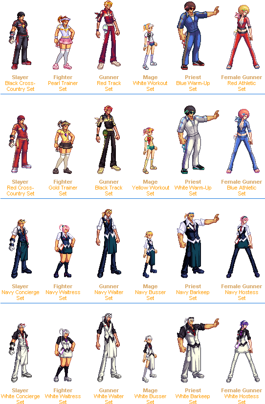 10thstd - Dungeon Fighter Online Priest Avatars (550x875), Png Download